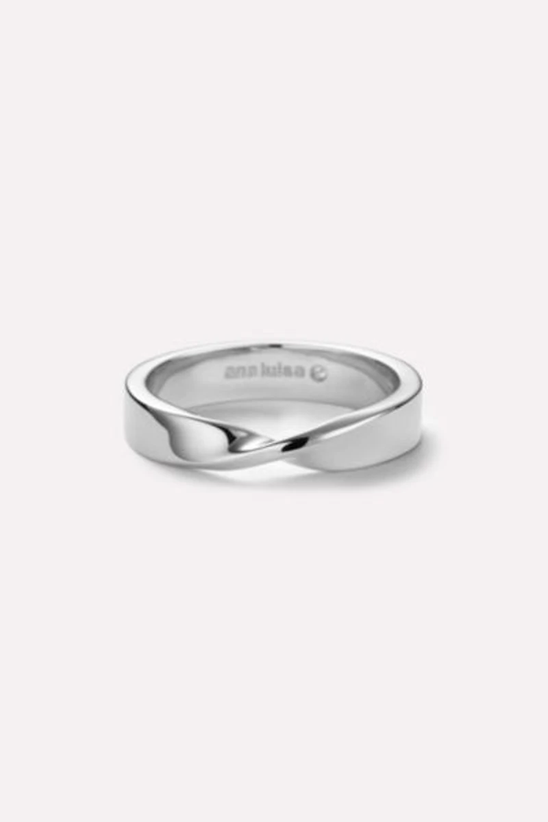 Ana Luisa Eliora Silver Band Ring