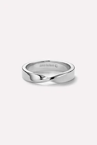 Ana Luisa Eliora Silver Band Ring