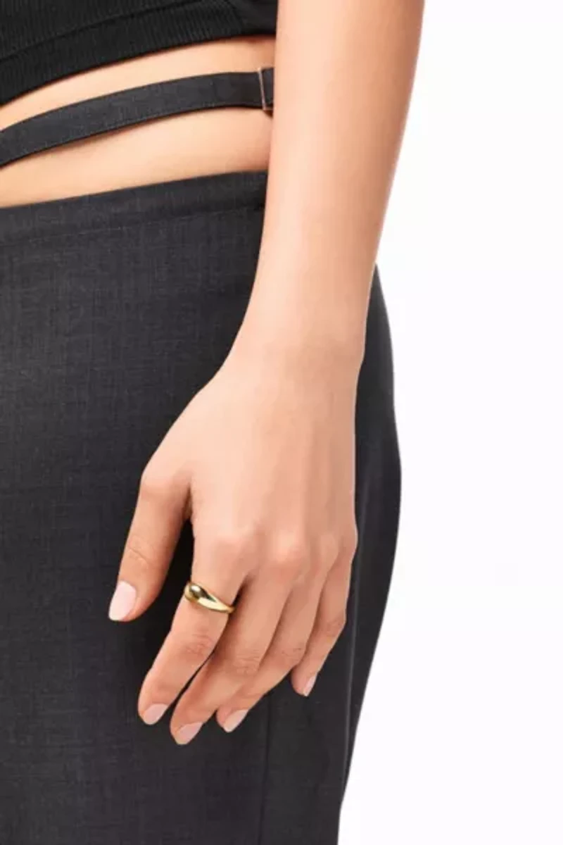 Ana Luisa Bexley Gold Band Ring