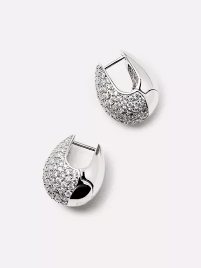 Ana Luisa Adler Silver Earrings