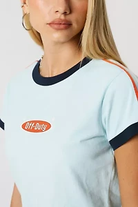 Abrand Off Duty Ringer Tee