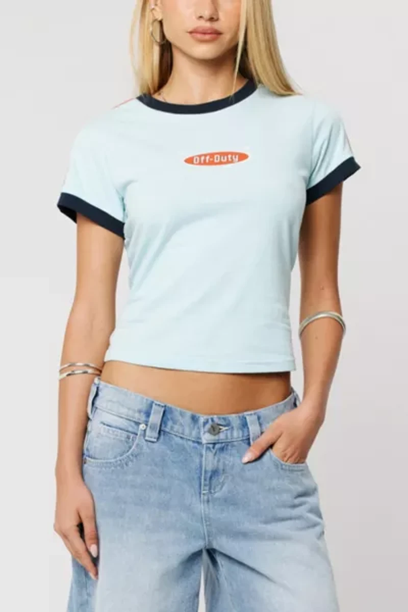 Abrand Off Duty Ringer Tee