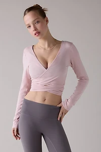 Marby The Everyday Wrap Long Sleeve Top