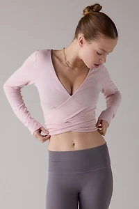 Marby The Everyday Wrap Long Sleeve Top