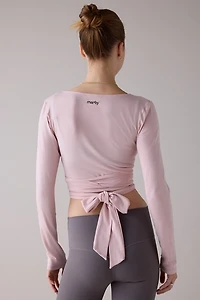 Marby The Everyday Wrap Long Sleeve Top