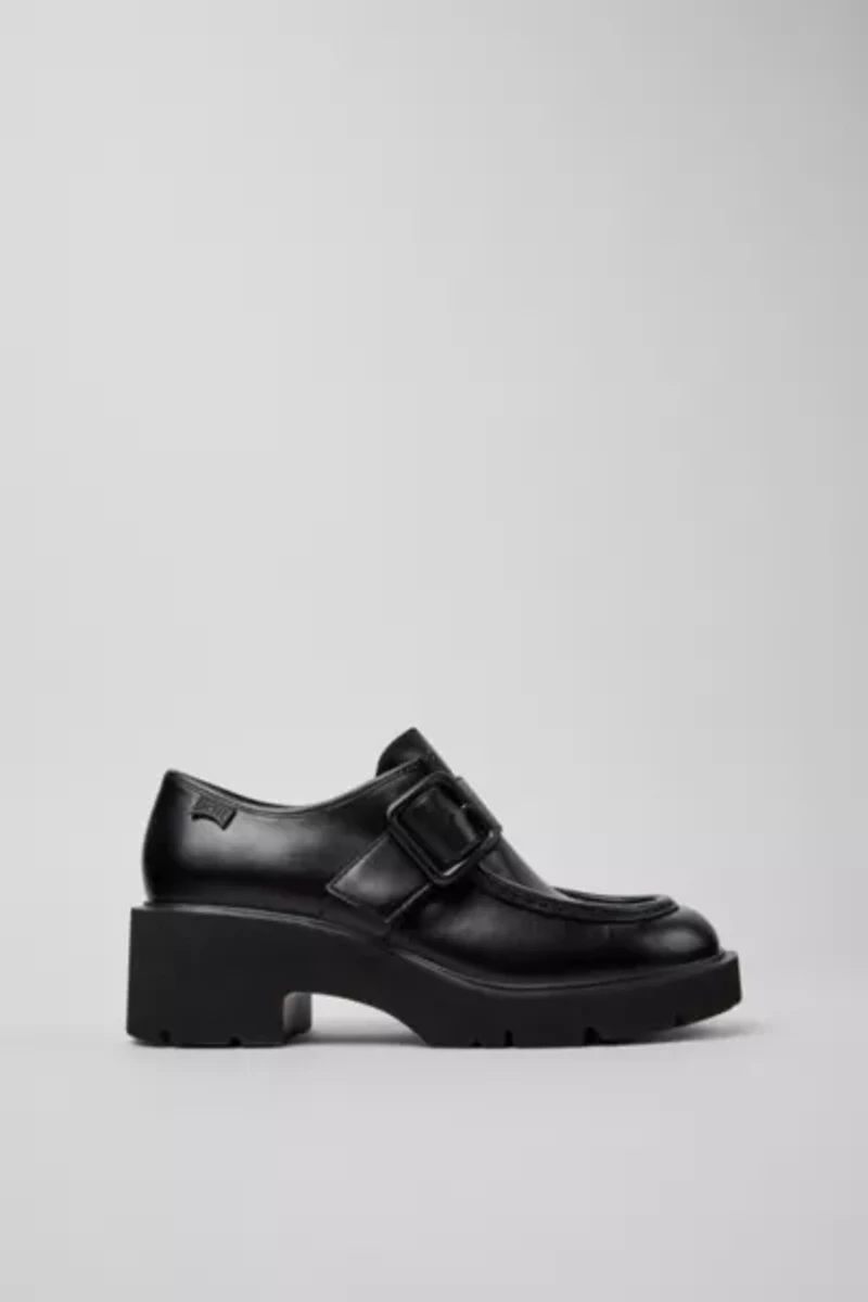 Camper Milah Leather Monk-Strap Shoe