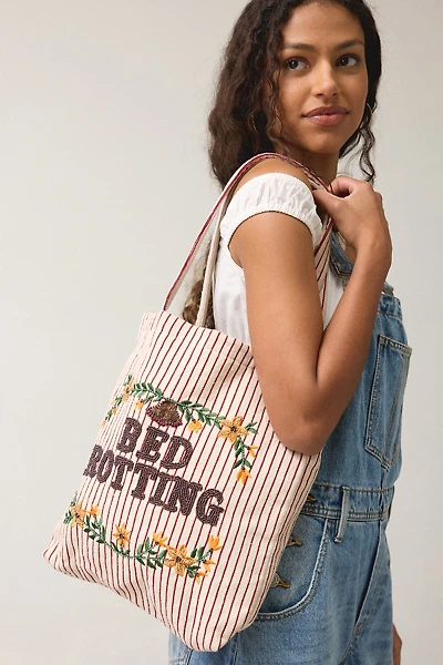 Tote-ally Beaded Tote Bag