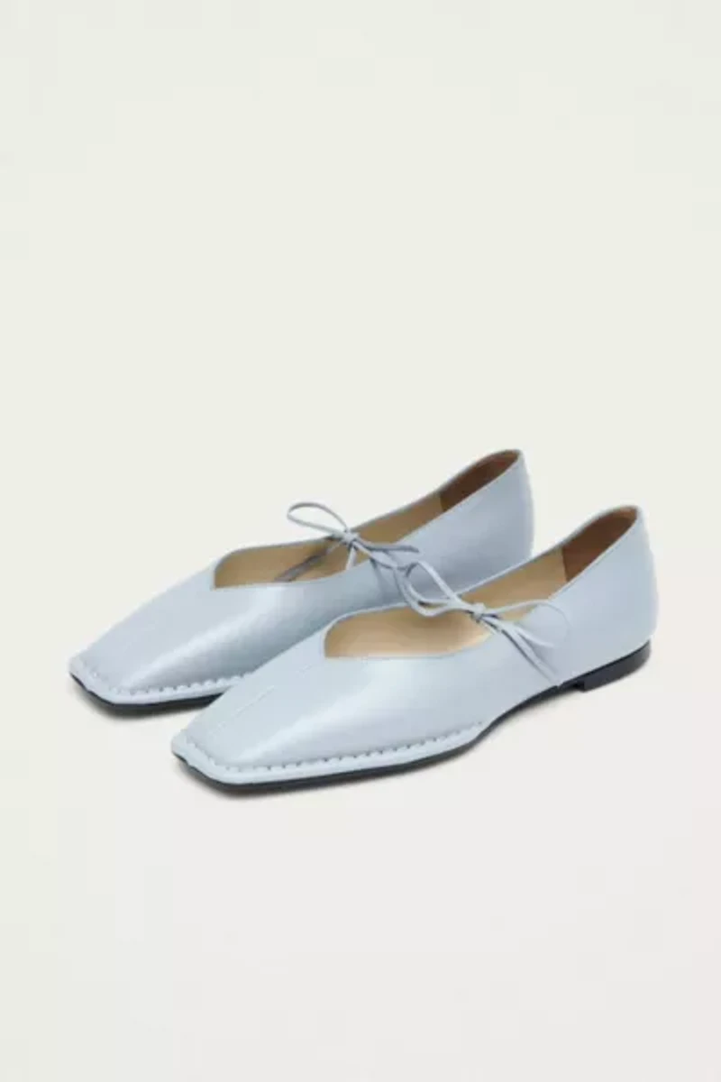 ALOHAS Sway Leather Ballet Flats