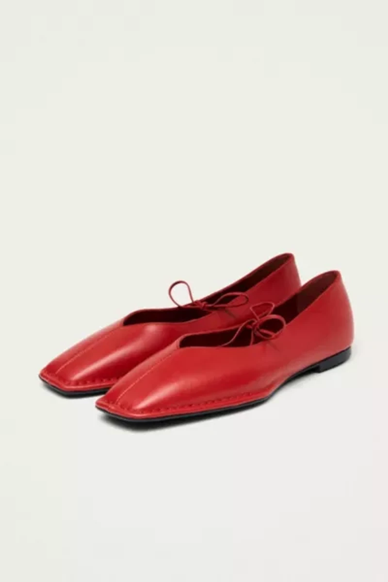 ALOHAS Sway Leather Ballet Flats
