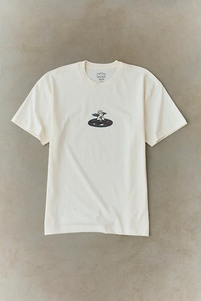 Billabong Bad Dog Cherub Logo Graphic Tee