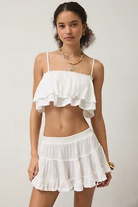 Out From Under Summer Love Tiered Ruffle Skirt 2-Piece Set