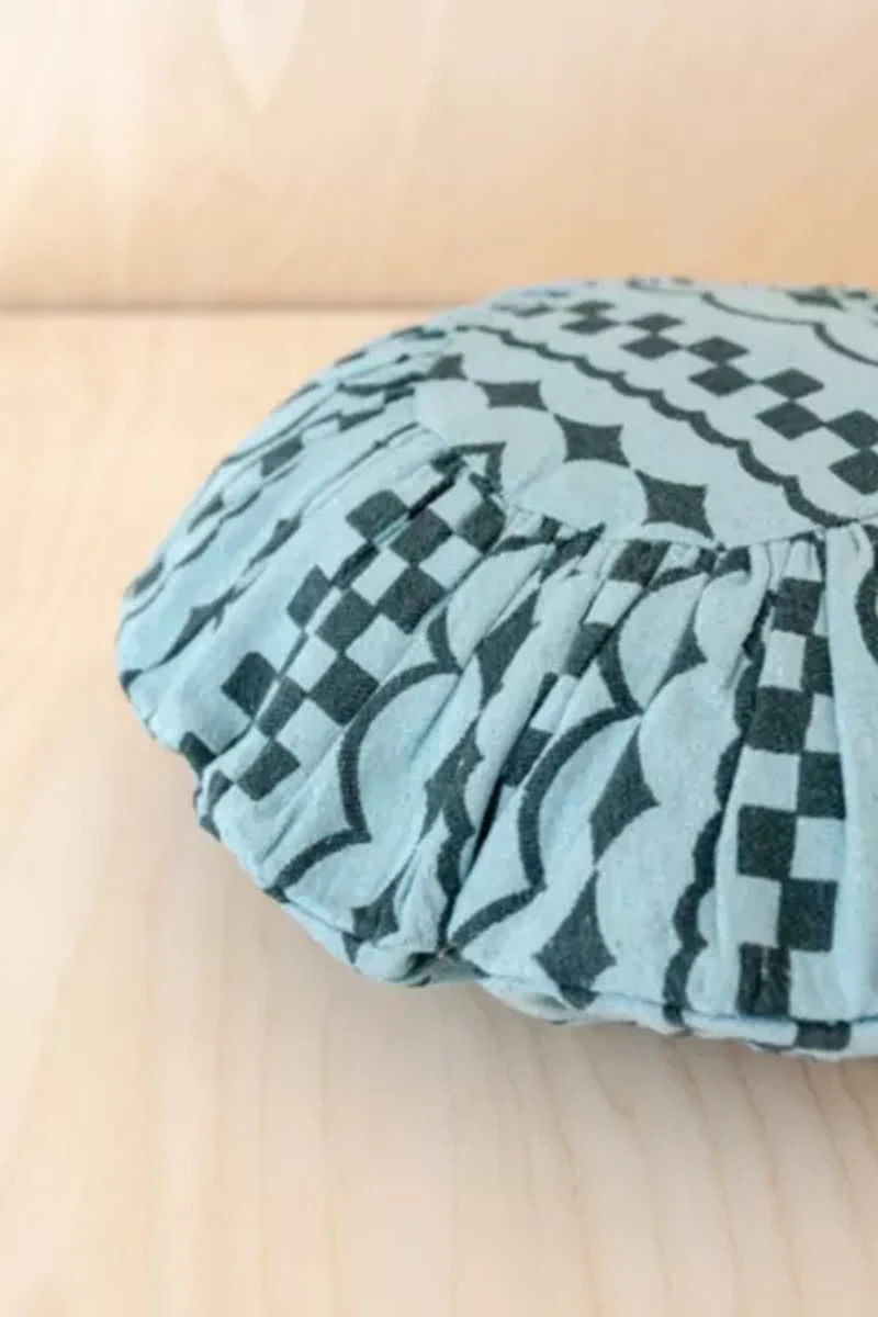 TBCo Cotton Checker Stripe Cushion Cover