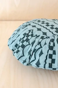 TBCo Cotton Checker Stripe Cushion Cover