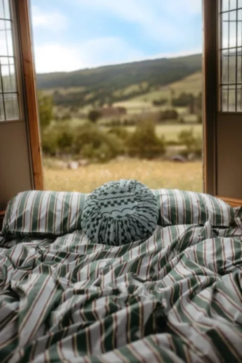 TBCo Striped Cotton Duvet Bedding Set