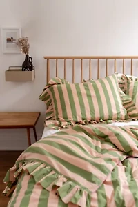 TBCo Cotton Ruffle Duvet Bedding Set