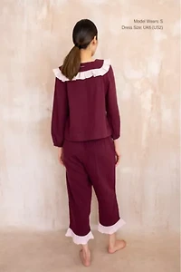 TBCo Cotton Ruffle Pajama Set