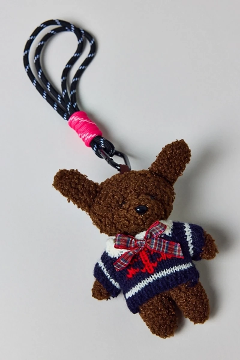 Teddy Bear Plushie Keychain