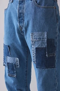ReMADE By UO Denim Patch Straight Leg Jean