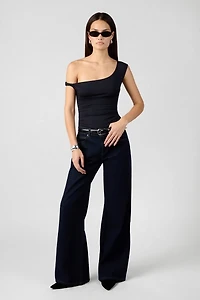 WeWoreWhat Twisted Off-The-Shoulder Top