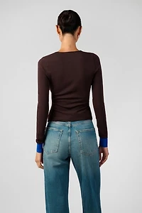 WeWoreWhat Fine Knit Cardigan