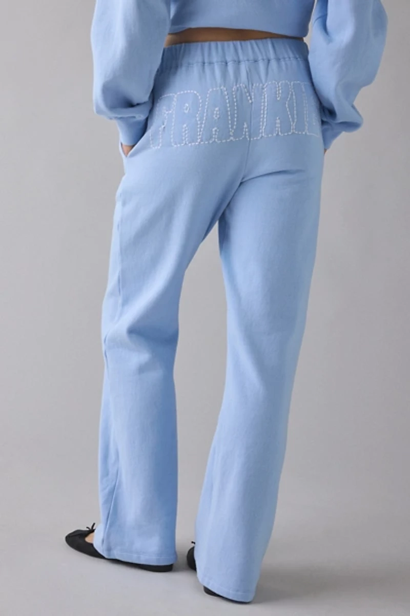 Frankies Bikinis Travel Day Morning Cotton Pants