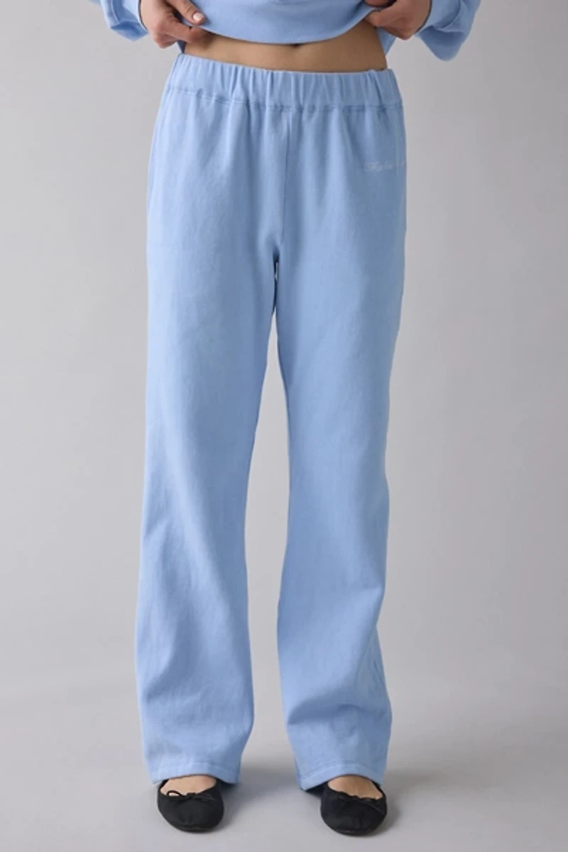 Frankies Bikinis Travel Day Morning Cotton Pants