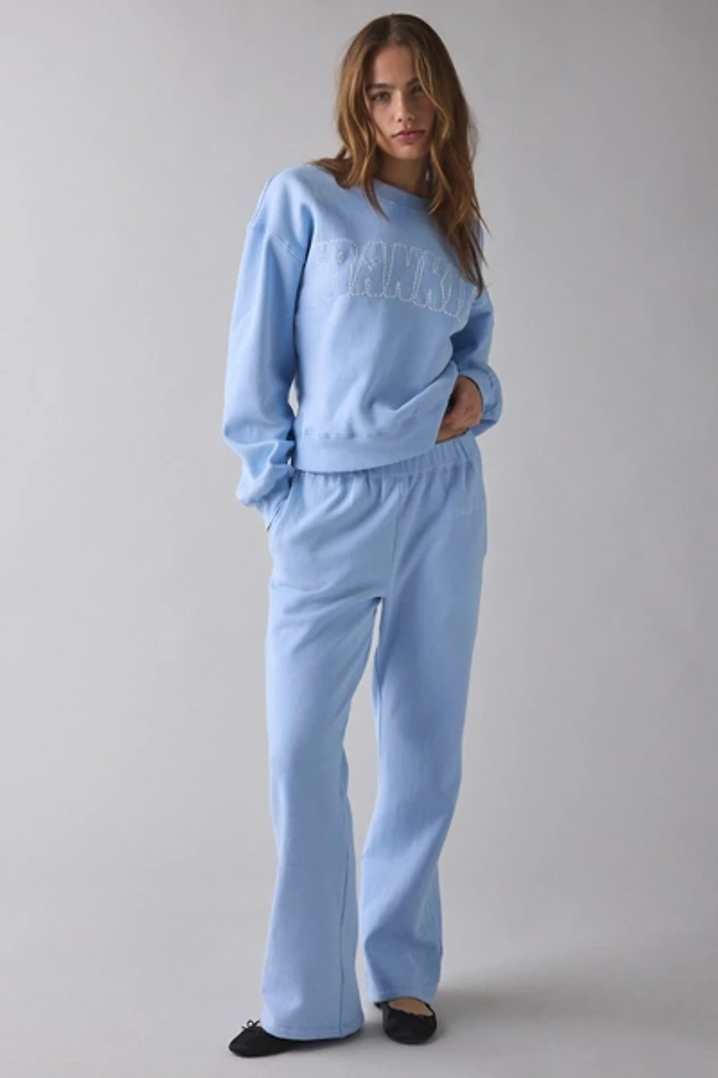 Frankies Bikinis Travel Day Morning Cotton Pants