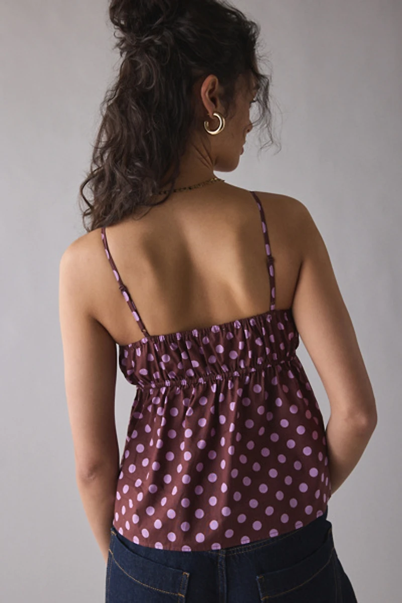 Kimchi Blue Molly Lace & Ribbon Trim Babydoll Cami