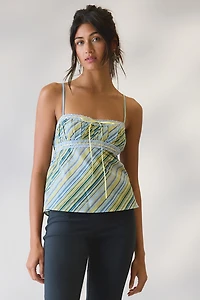 Kimchi Blue Molly Lace & Ribbon Trim Babydoll Cami