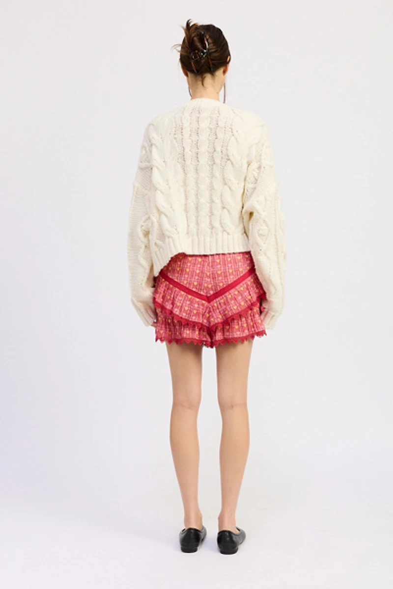 Jacquie The Label Clementine Ribbon Detail Cardigan