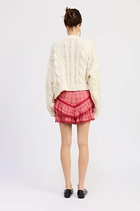 Jacquie The Label Clementine Ribbon Detail Cardigan