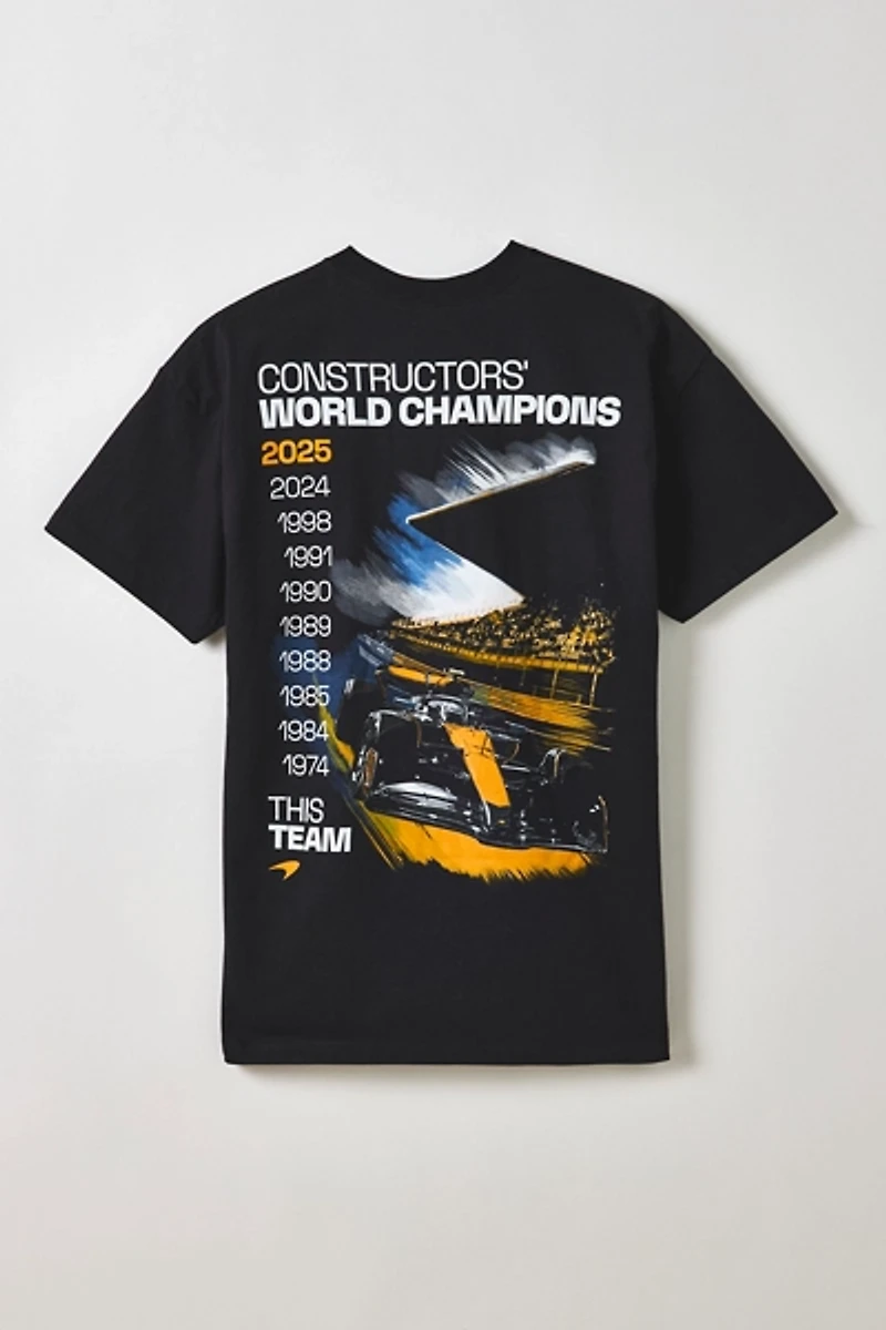 McLaren F1 2025 Constructors’ World Champions Graphic Tee