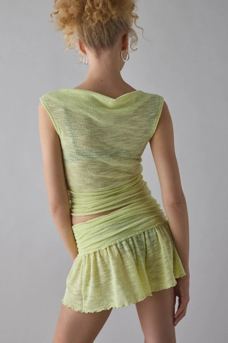 Out From Under Sunset Swit Semi-Sheer Short 2-Piece Set
