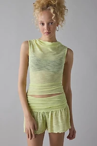 Out From Under Sunset Swit Semi-Sheer Short 2-Piece Set