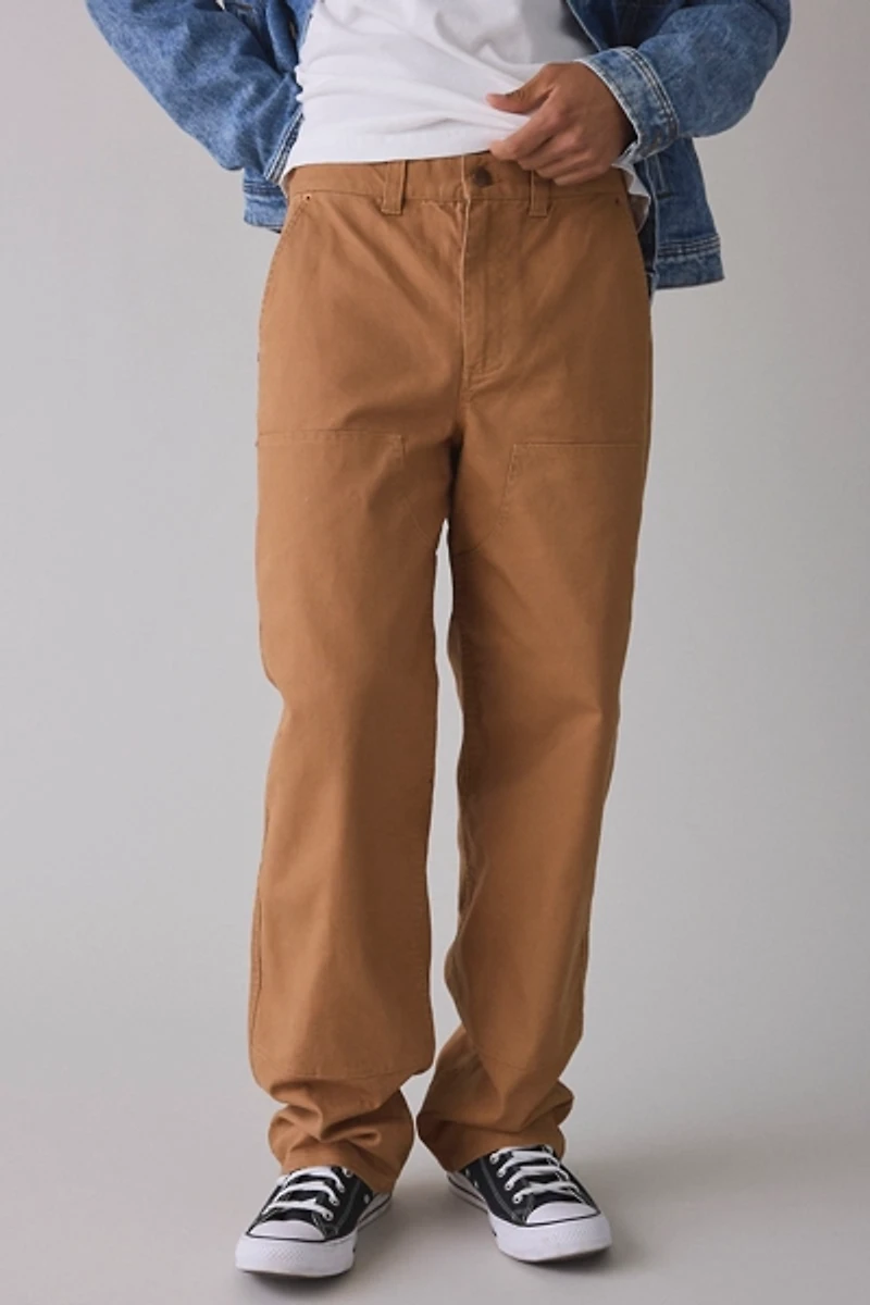 CAT Double Knee Straight Leg Canvas Pants