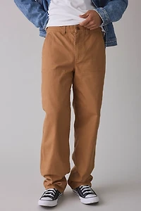 CAT Double Knee Straight Leg Canvas Pants
