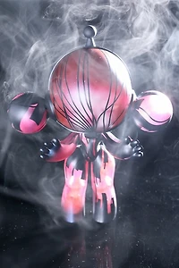 POP MART MEGA SKULLPANDA 400% Red Crystal Figure