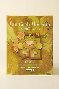 POP MART MEGA SKULLPANDA 1000% Van Gogh Museum Sunflowers Figure