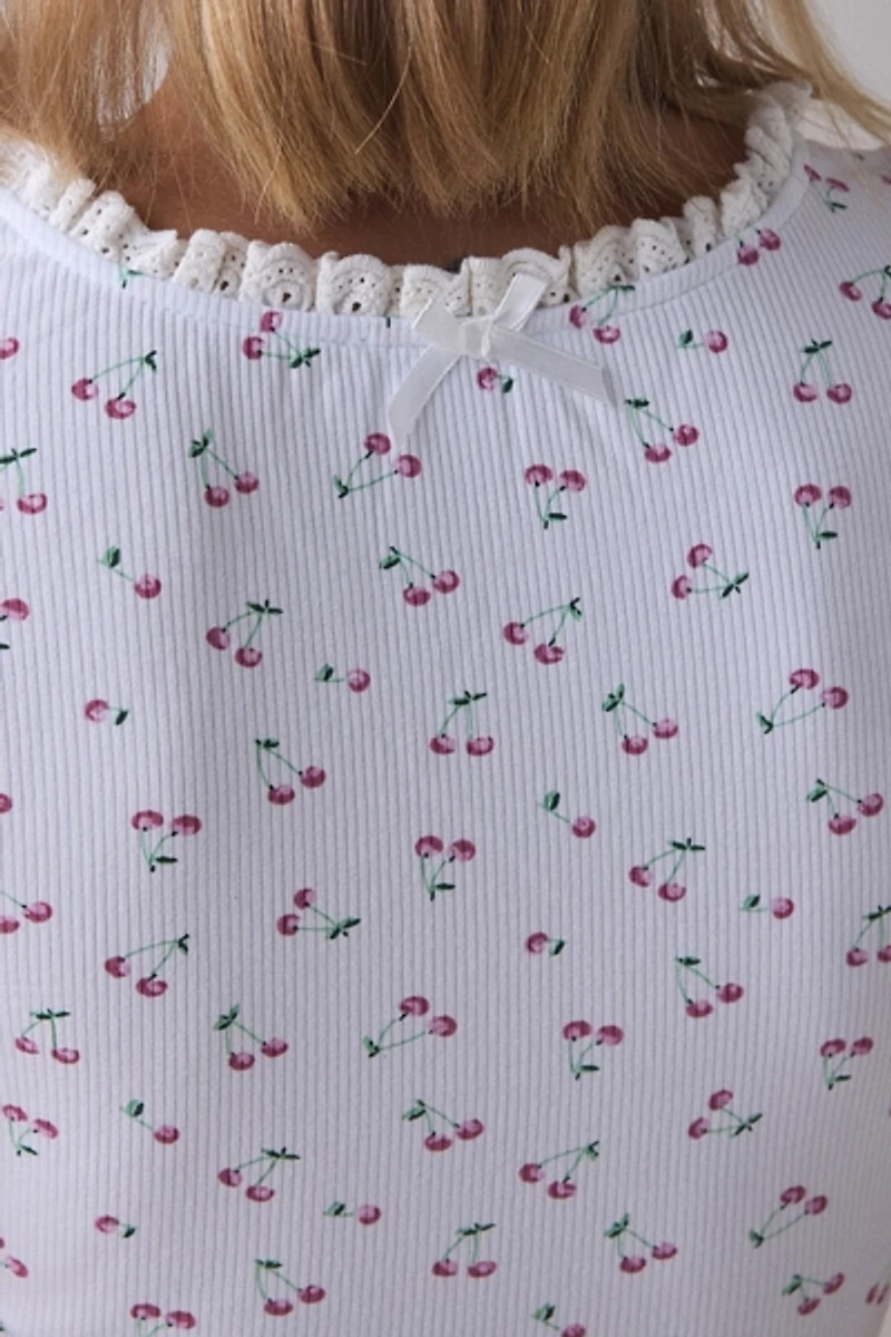 Jacquie The Label Cherrie Mixed Media Mini Dress