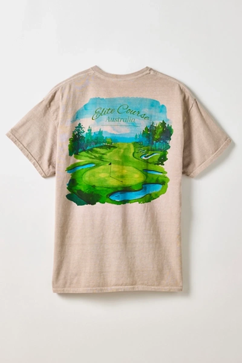 Elite Course Australia Golf Graphic Tee