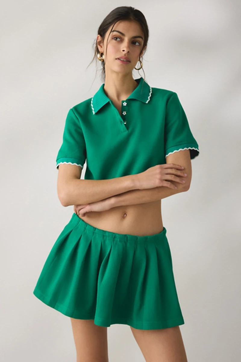 Jaquie The Label Sonnet Pleated Mini Skort