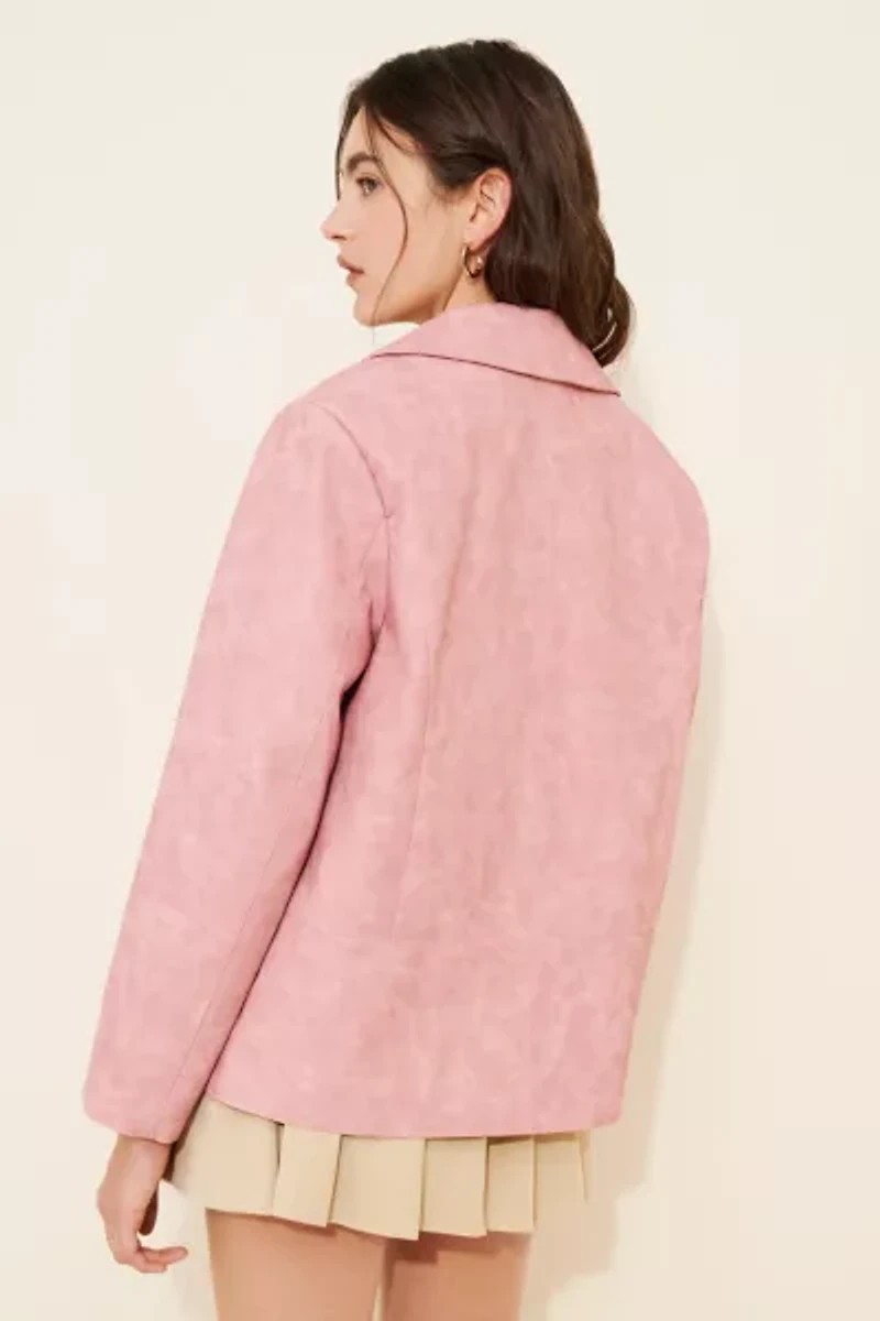 Ghospell Camila Vegan Leather Jacket