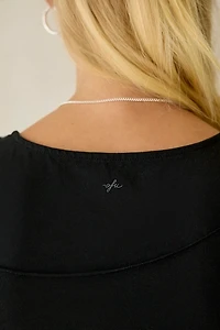 Out From Under Bec Asymmetric Cold Shoulder Tee