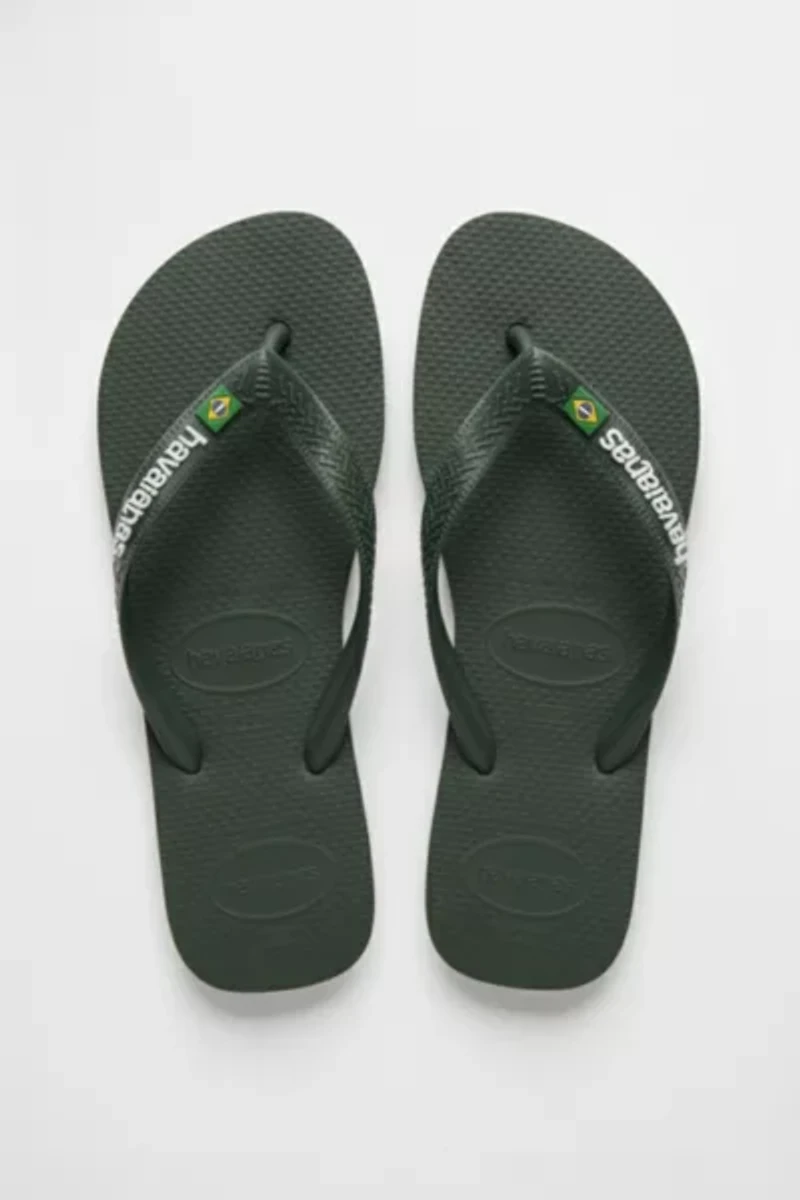 Havaianas Men's Brazil Logo Flip Flop Sandal