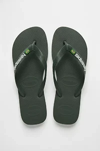 Havaianas Men's Brazil Logo Flip Flop Sandal