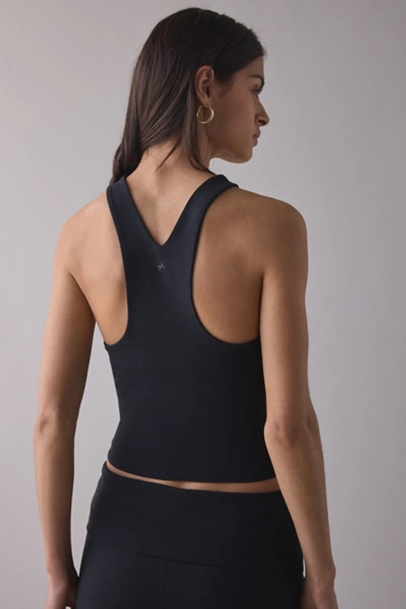 Out From Under Bec Keyhole Crisscross Halter Top