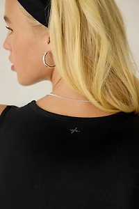 Out From Under Bec Square Neck Fit-And-Flare Mini Dress