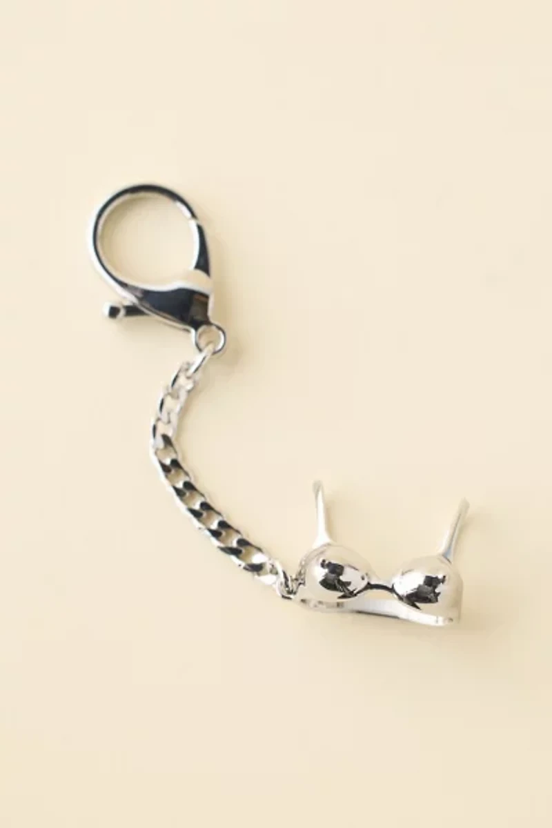 Edie Parker Bra Top Lighter Holder Keychain