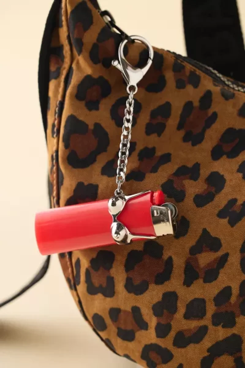 Edie Parker Bra Top Lighter Holder Keychain