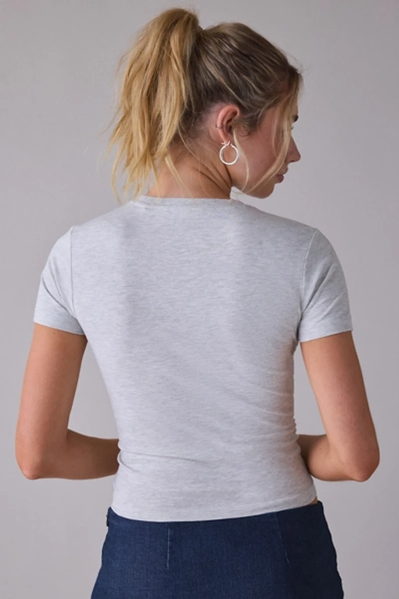 GUESS JEANS I Heart GJ Graphic Short Sleeve Baby Tee